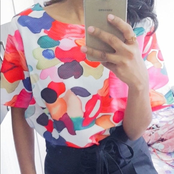 Bright Colorful Blouse - Picture 3 of 4